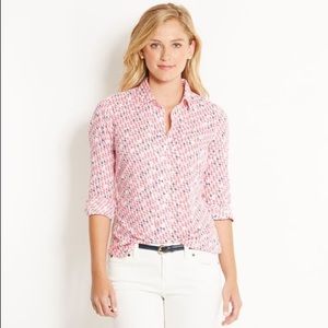 Vineyard Vines Women’s Pink Blue Sailboat XS NWT 0